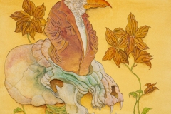 El ave que hace nido en la cuenca de tus ojos