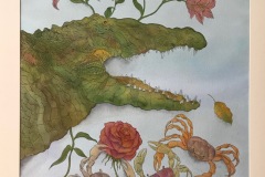 Flora y Fauna Nayarita - Acuarela, tinta china, acrílico y lápiz de color