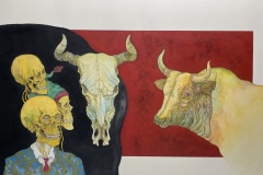 TOROS Y TOREROS - Año 2025 - Acuarela, tinta china y acrílico